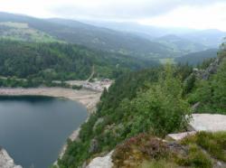 Rocher Hans du lac blanc